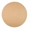 VM-Carpet Pyöreät Matot|matto Sisal Ø 240 cm beige-harmaa