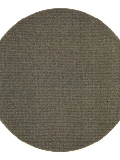 VM-Carpet Pyöreät Matot|matto Tweed ø 200 cm 25 vihreä
