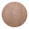 VM-Carpet Pyöreät Matot|Puuteri 143 ruskea, Ø 133 cm, kantti 5951