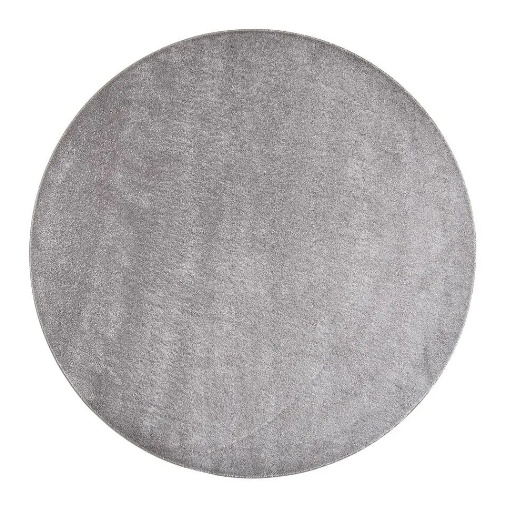 Satine 850 harmaa, Ø 133 cm, kantti 5434>VM-Carpet New