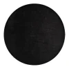 Satine 800 musta, Ø 200 cm, kantti 5460>VM-Carpet New