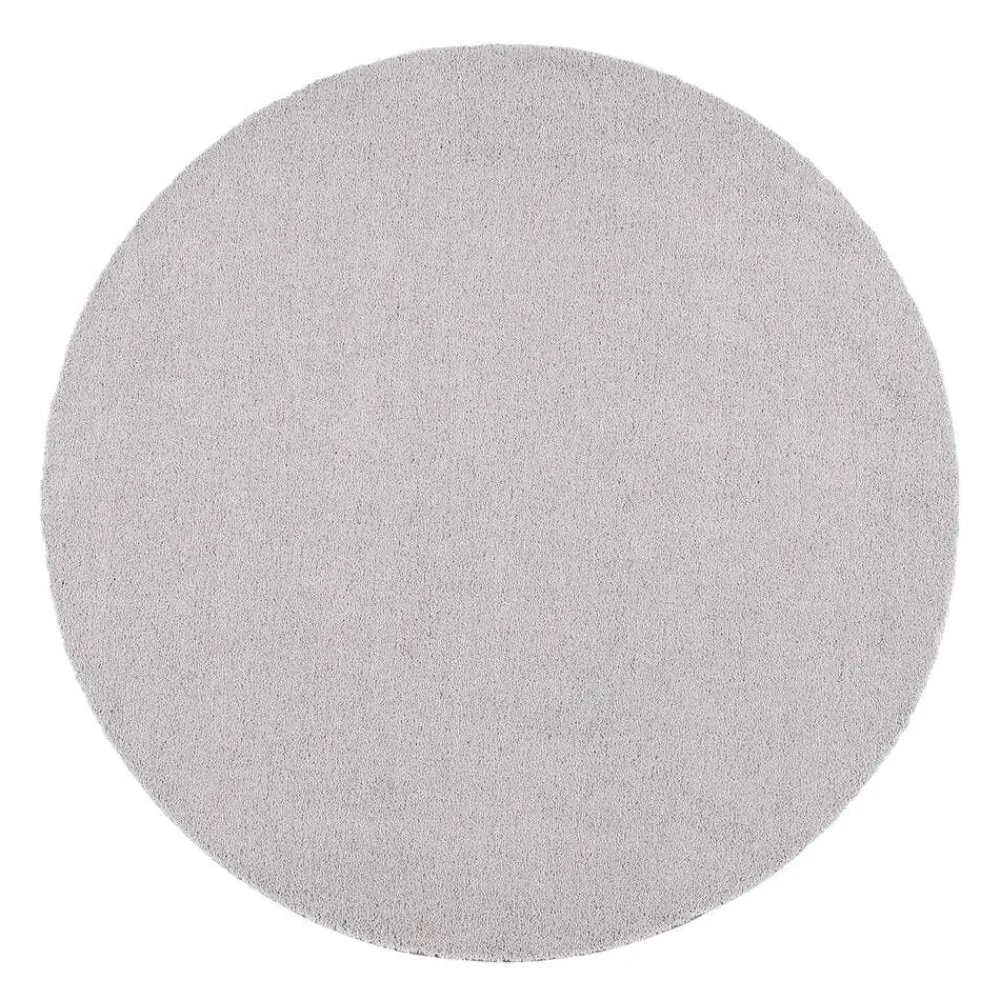 VM-Carpet Pyöreät Matot|Silkkitie, 193 harmaa, Ø 160 cm, kantti 5430