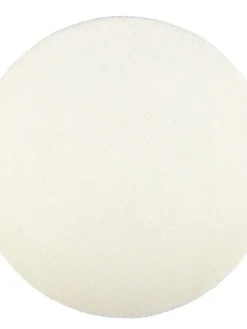 VM-Carpet Pyöreät Matot|Silkkitie, 131 valkoinen, Ø 133 cm, kantti 5417