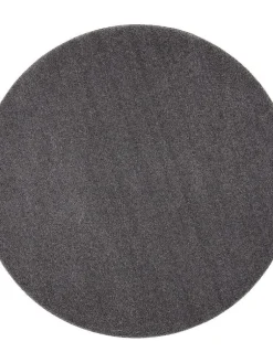 Sointu,  177 antrasiitti, Ø 200 cm, kantti 5450>VM-Carpet New