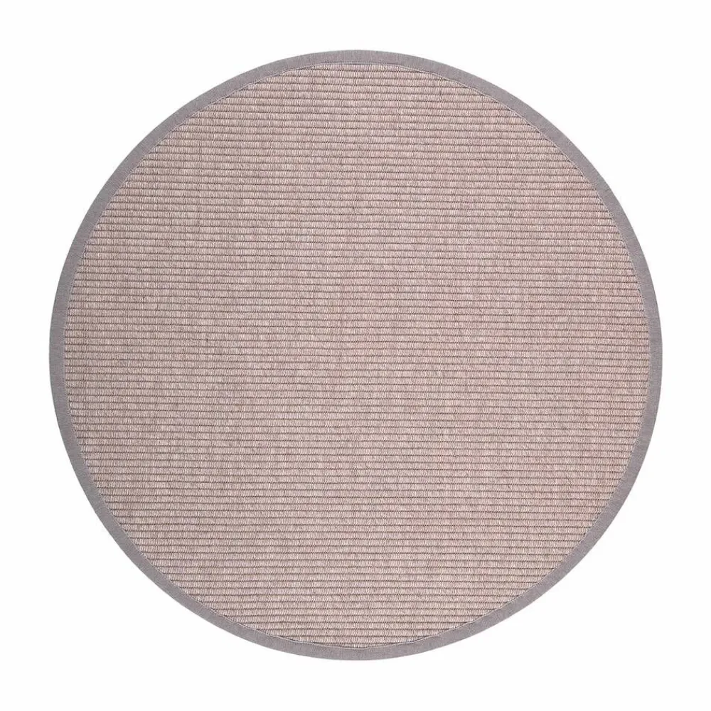 VM-Carpet Pyöreät Matot|Tunturi 72 beige, Ø 240m, kantti 070 B
