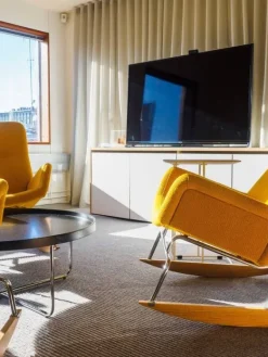 VM-Carpet Keskilattiamatot|Tunturi 77 harmaa, 200*300 cm, kantti 077 B