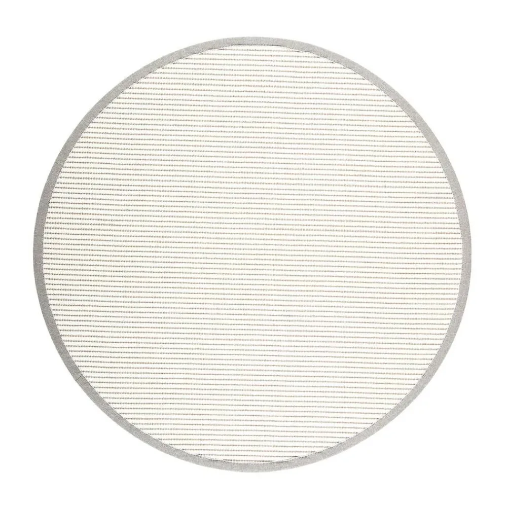 Tunturi 71 valkoinen, Ø 200 cm, kantti 009 B>VM-Carpet Sale