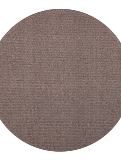 VM-Carpet Pyöreät Matot|Tweed, 94 t.harmaa, Ø 133 cm, kantti 6013