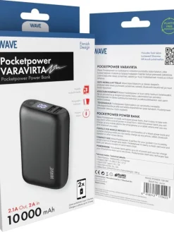 Wave Kuulokkeet Ja Puhelintarvikkeet|lisävirtalaturi Pocketpower 10000 mAh