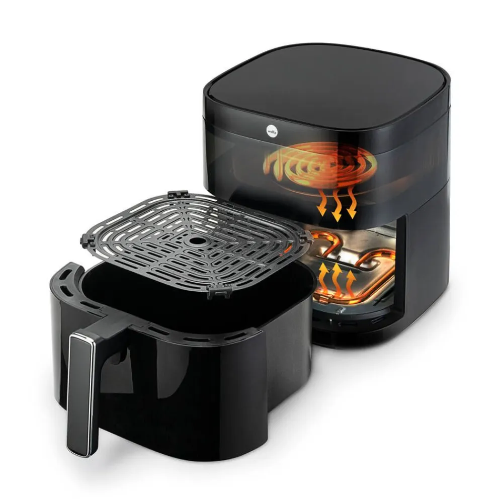 airfryer AFD60B 6 l musta>Wilfa Outlet