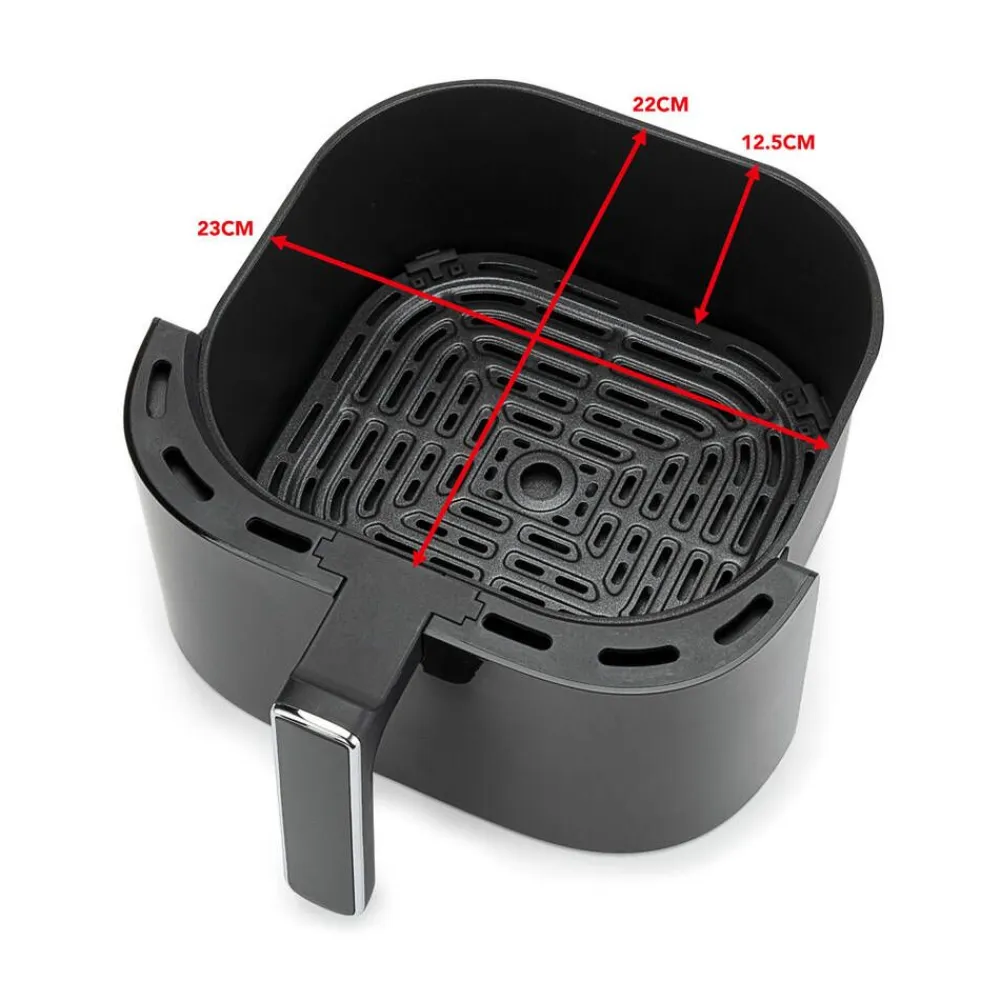 airfryer AFD60B 6 l musta>Wilfa Outlet