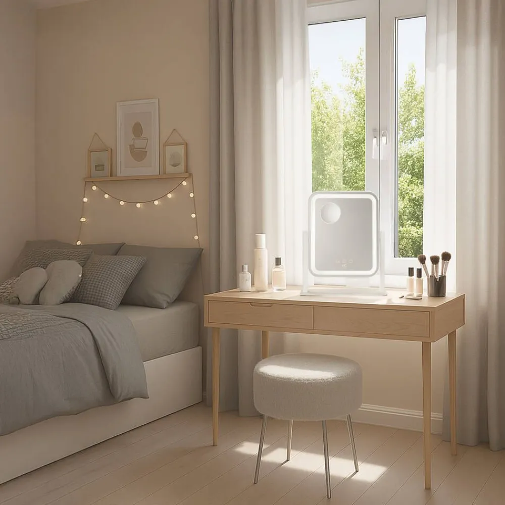 meikkipeili Glowing MI4W-D25 valkoinen>Wilfa Online