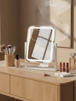 meikkipeili Glowing MI4W-D25 valkoinen><noscript><img width=