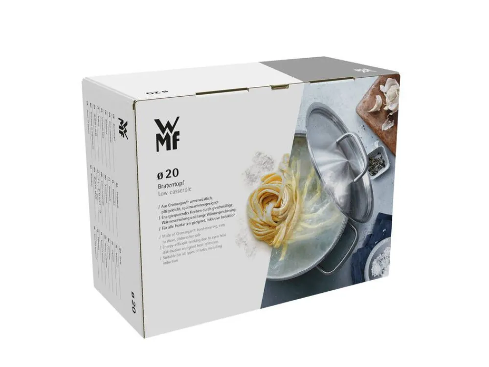 WMF Keittoastiat|matala kattila Comfort Line 20 cm/2,5 l kannella