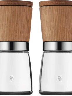 WMF Keittiötarvikkeet|maustemylly Ceramill Nature 13,5 cm 2 kpl tammi/lasi