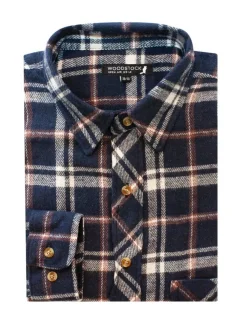 Woodstock Paidat Ja Neuleet|flanellipaita Navy