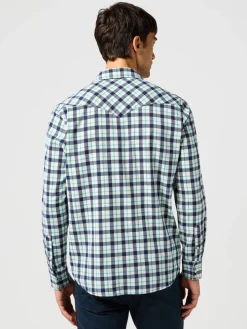 Wrangler Kauluspaidat|paita Western Shirt Blue