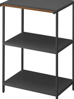 Yamazaki Hyllyt Ja Telineet|Huonekalut|hylly Tower 3 tasoa musta