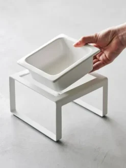 lemmikin ruokakuppi Tower valkoinen><noscript><img width=