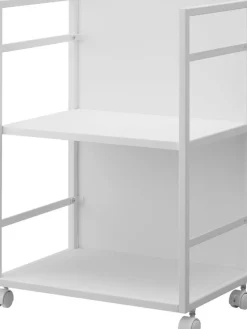 säilytysvaunu Tower 2 tasoa valkoinen><noscript><img width=