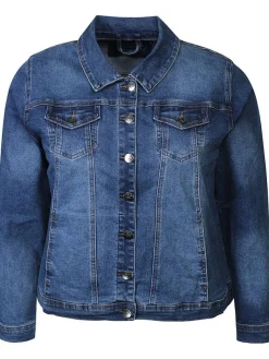 Zhenzi Jakut, Bleiserit Ja Farkkutakit|Kevät- Ja Syystakit|farkkutakki Royal 82030 Denim sininen